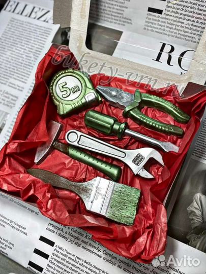 Шоколадные инструменты/ шоколадный набор мужчине