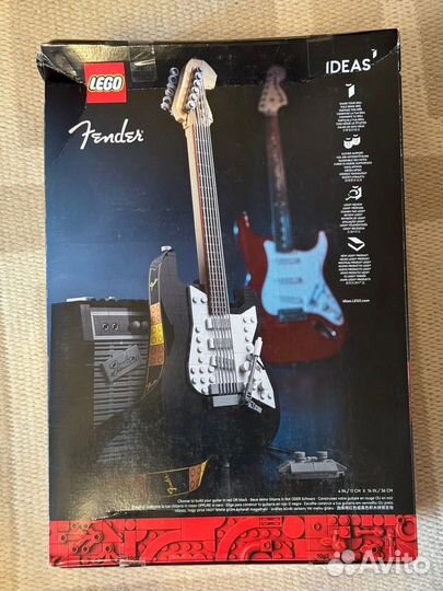 Lego Ideas 21329 Гитара Fender Stratocaster