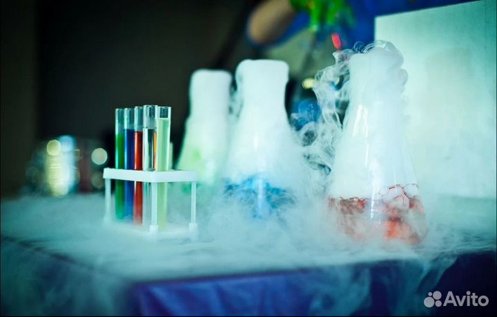 Химическое шоу Научное шоу Крио-шоу профессор шоу