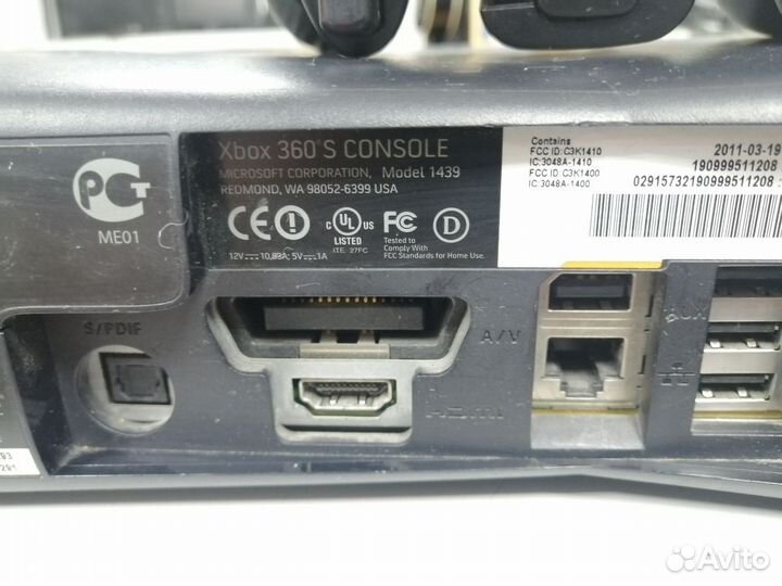 Приставка Xbox 360 s console model 1439