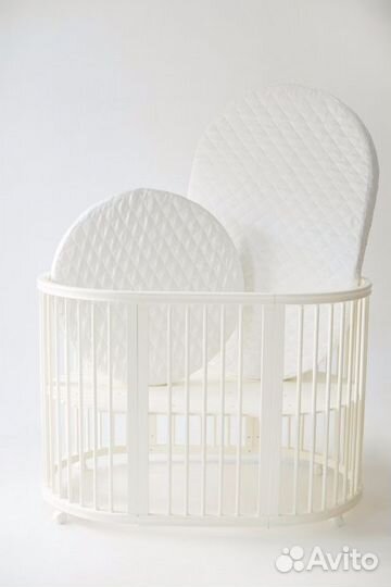 Матрас детский круглый и овальный