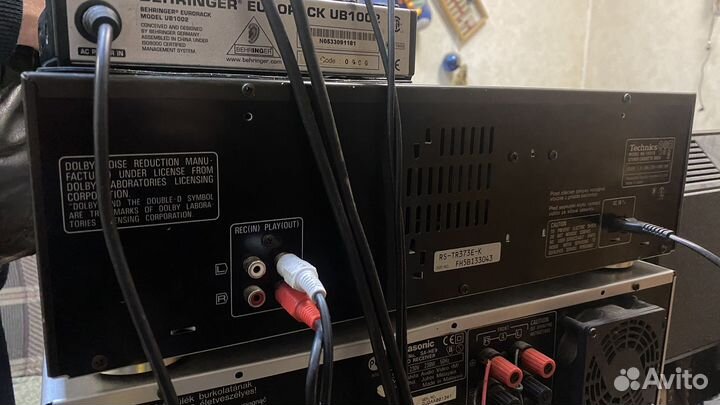 Кассетная дека technics rs-tr373
