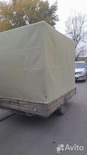 Полог тент из брезента на самосвал камаз газ