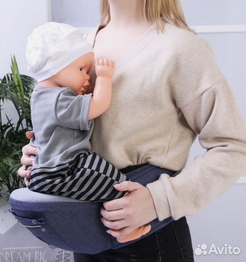 Рюкзак-переноска Кенгуру+Хипсит