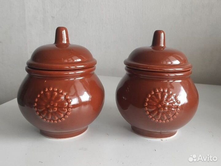 Набор горшок керамический для запекания