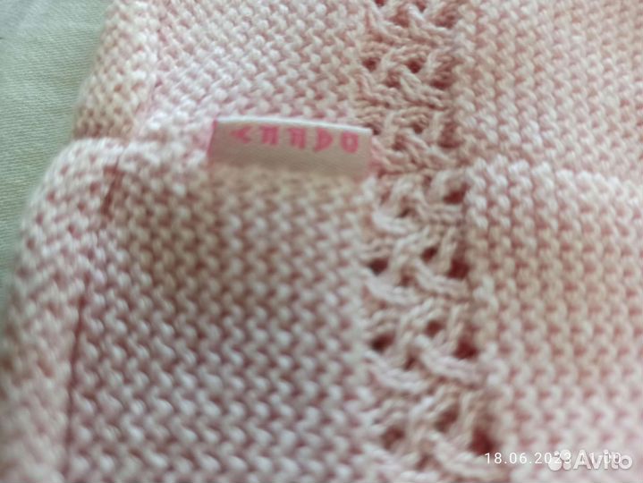 Шапочка для девочки р40