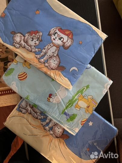 Детская постель в кроватку