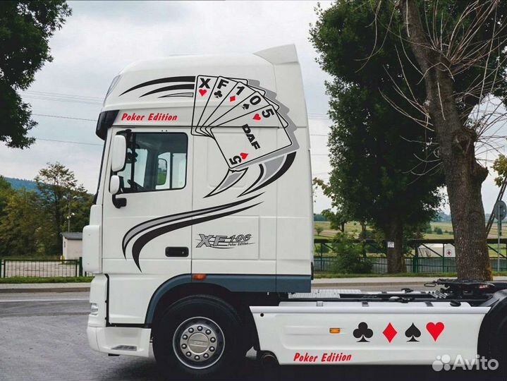 Наклейки на фуру DAF Scania Volvo FH Man Reno