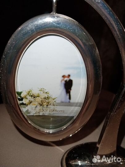 Фоторамка сердца на 2 фото