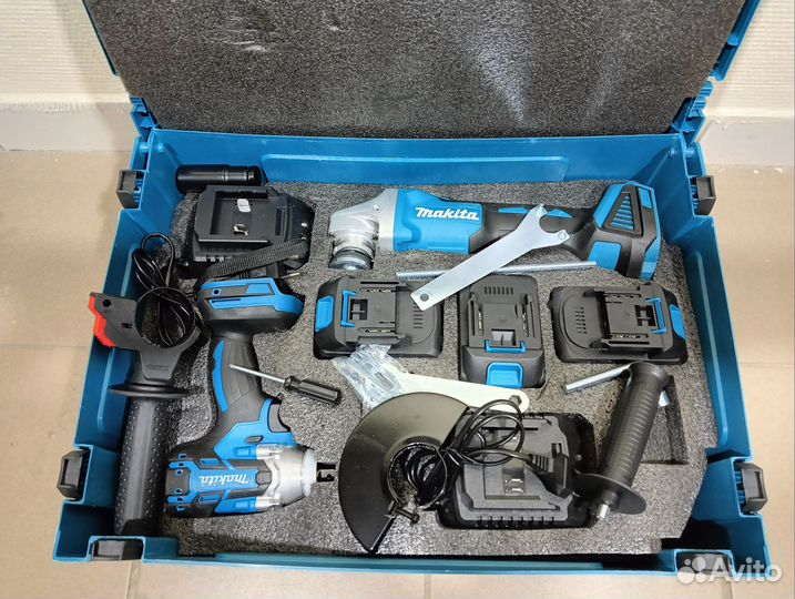 Набор аккумуляторного инструмента 6 в 1 Makita