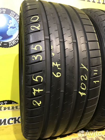 Bridgestone Potenza Sport 285/35 R20 и 275/35 R20 104Y