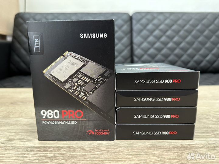Новые SSD Samsung 980 PRO 1TB 7 шт