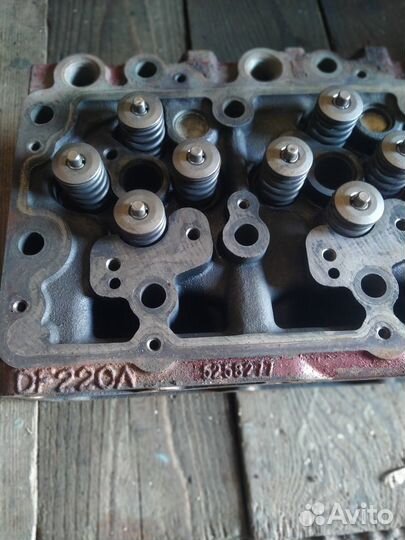 Головка блока цилиндров гбц в сборе для Валдай