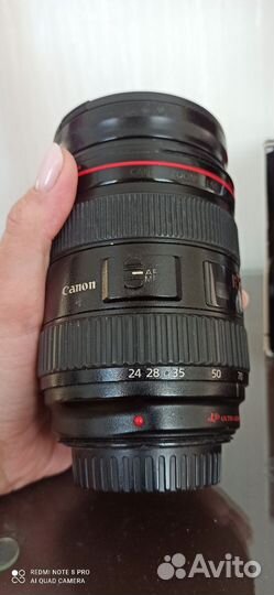 Объектив canon ef 24-70 f2.8 L