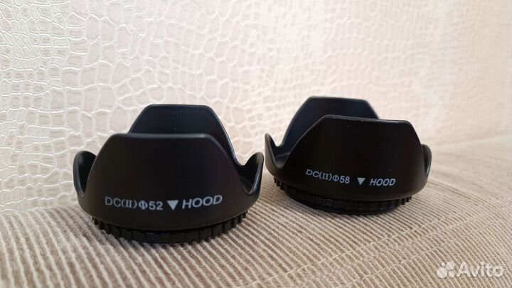 Бленда для объектива hood 52мм и 58мм