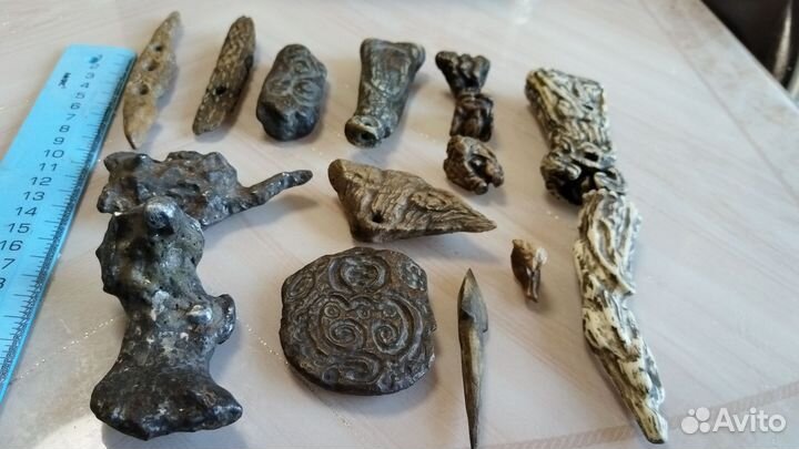 Оберёги. кость Мамонта. Кита. Оленя. Железо