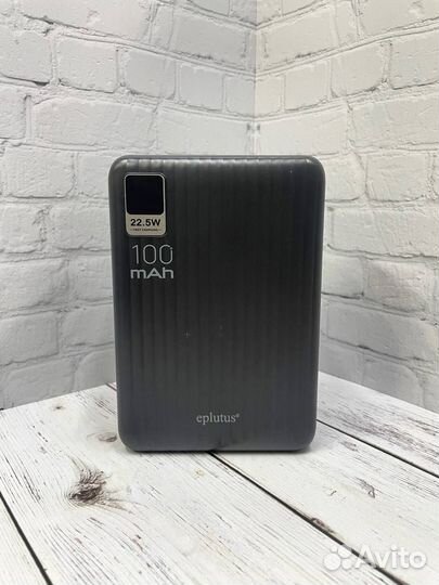 Пауэрбанк 100000 mAh, 100000 мАч, черный