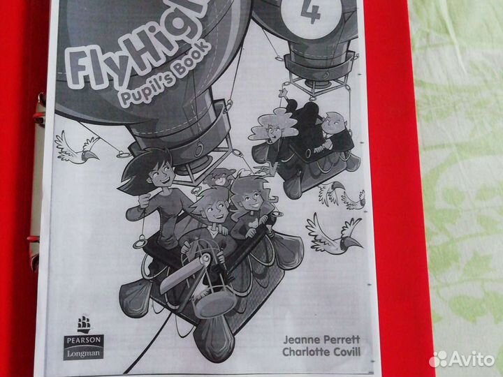 Учебник и рабочая тетрадь Fly high 4