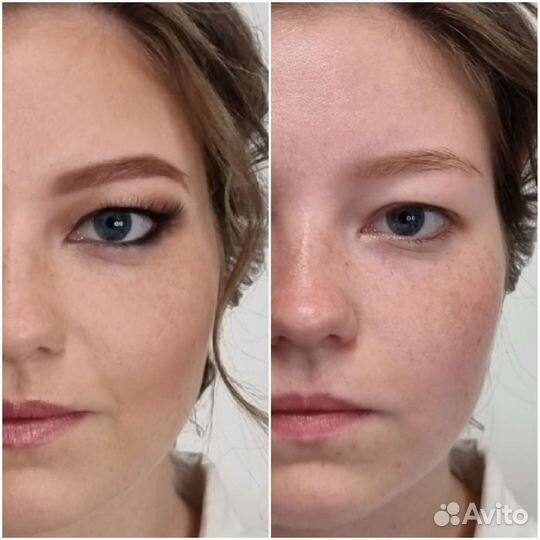 Коррекция и окрашивание бровей