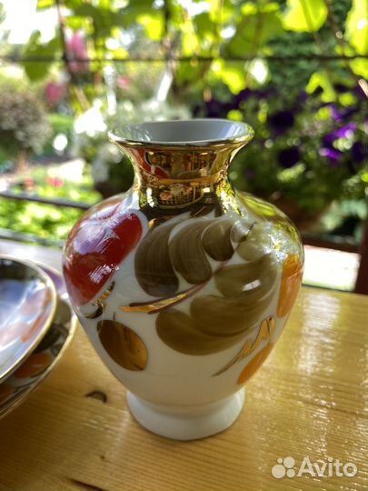 Сервиз фарфоровый Лфз Щедрая осень СССР