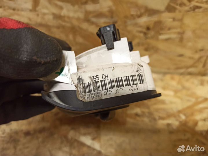 Блок управления печкой Renault Symbol