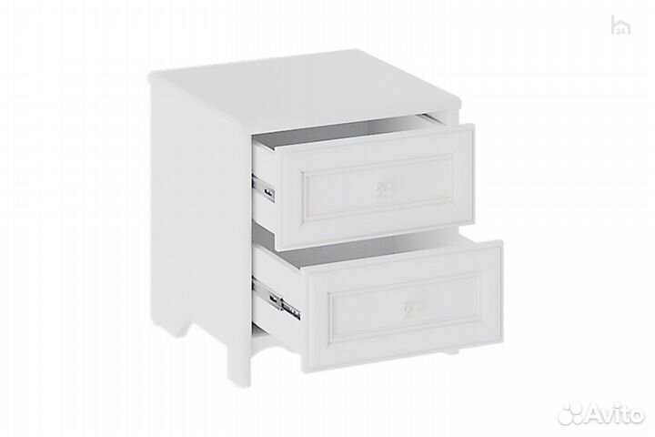 Тумба прикроватная с 2 ящиками Франческа