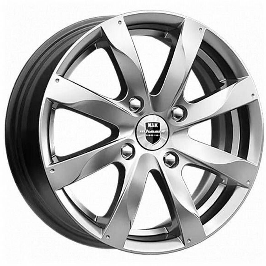 Диски K&K Джемини 5.5x14 4x100 ET45 D56.1 Дарк платинум