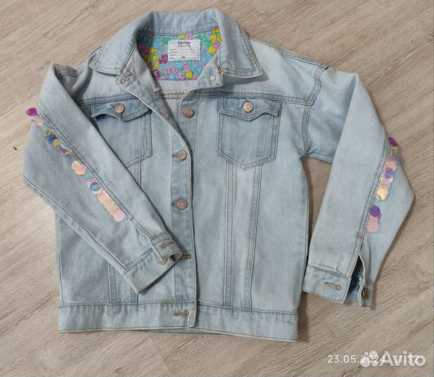 Куртка джинсовая для девочки