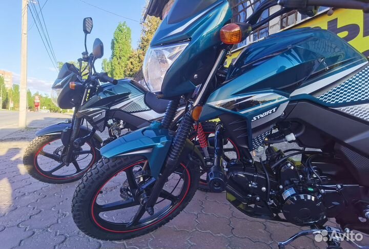 Новый Mопед Alpha Sport LUX125 NEW 2024