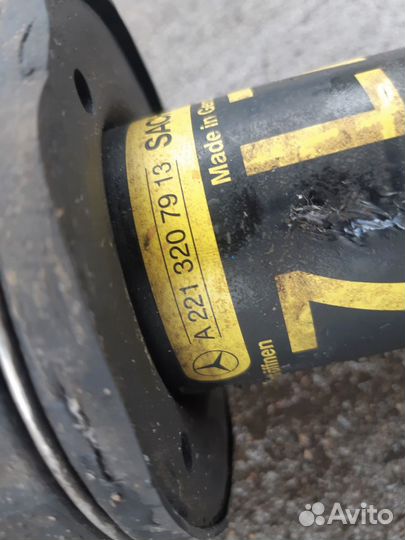 Амортизатор передний левый mercedes-benz S W221