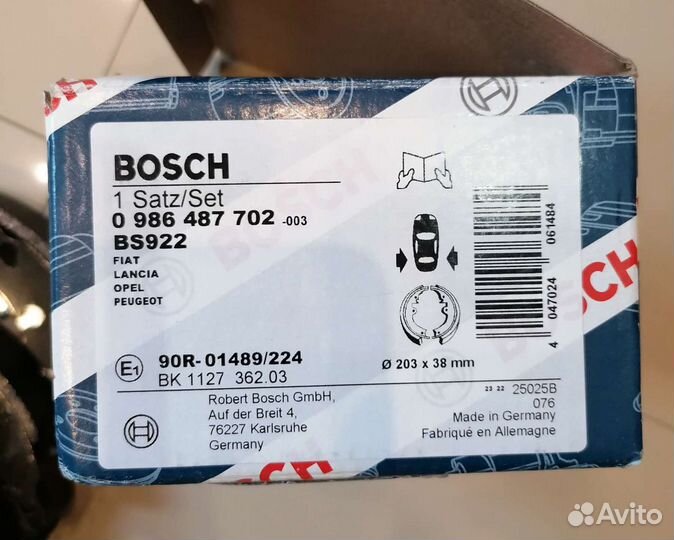 Тормозные заднии колодки для Опель Корса и креплен