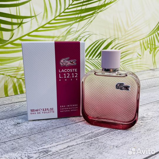 Lacoste L.12.12. Rose Eau Intense 100мл