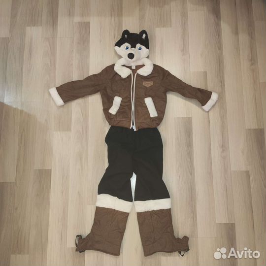 Новогодний костюм для мальчика собака