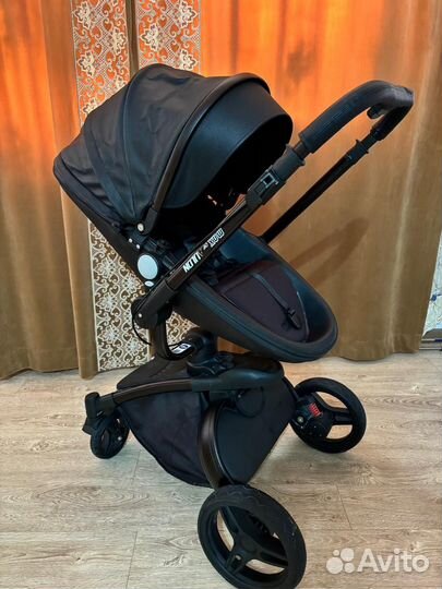 Коляска Aulon Max 2 в 1 black eco