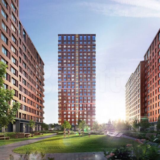 1-к. квартира, 47,4 м², 3/25 эт.