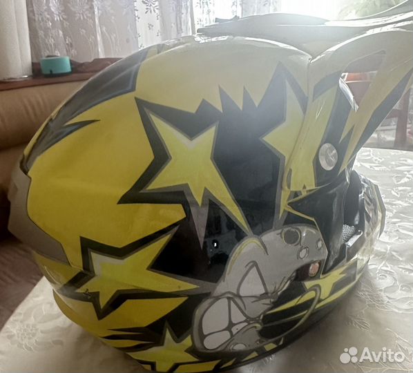 Детский мотошлем