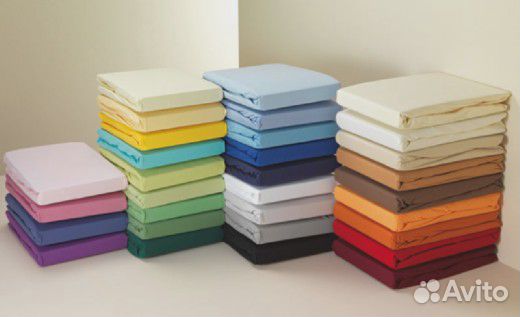 Простыня на резинке (трикотаж)