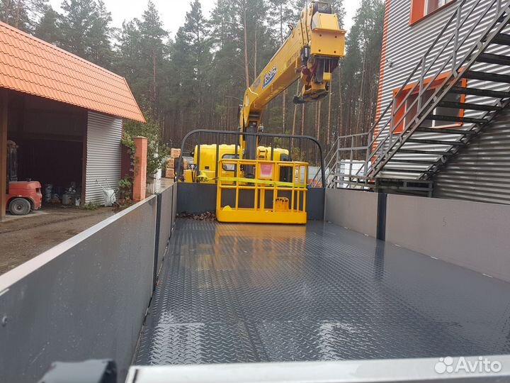 Isuzu Elf с КМУ, 2024