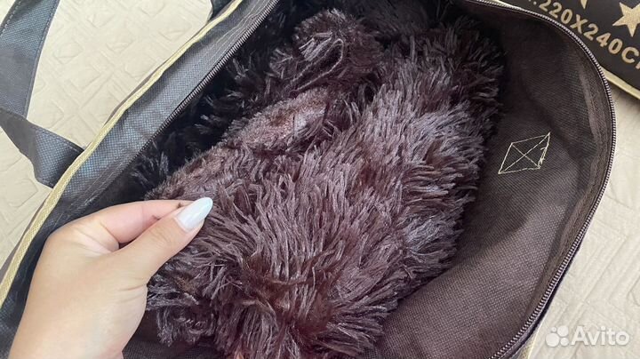 Плед пушистый