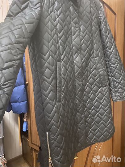 Стеганое пальто