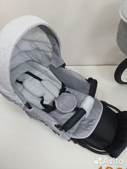 Indigo (Charlotte) 2в1 \ Коляска модульная (Сер.)