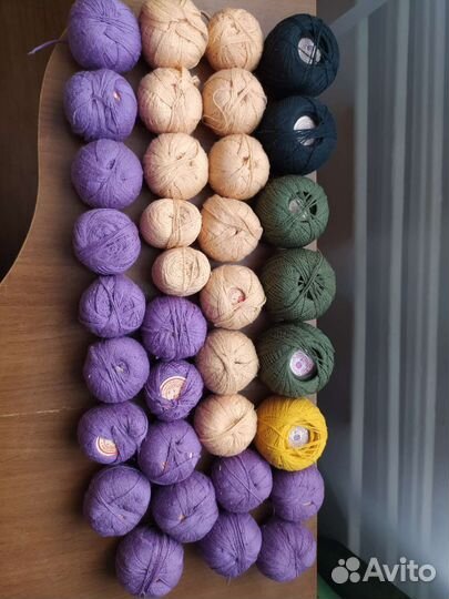 Нитки для рукоделия: штопка, мулине, люрекс