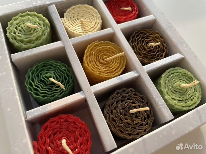 Набор свечи из вощины