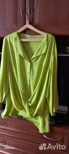 Рубашка блузка италия 50-56 размера