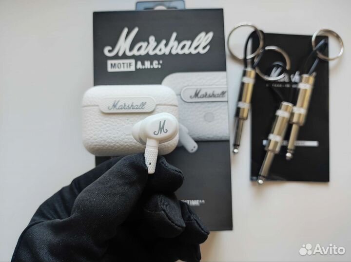 Marshall motif ANC #premium #новые # белые