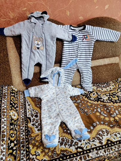 Вещи с рождения на мальчика