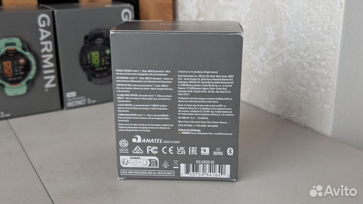 Часы Garmin instinct 3 Amoled Sapphire 50mm