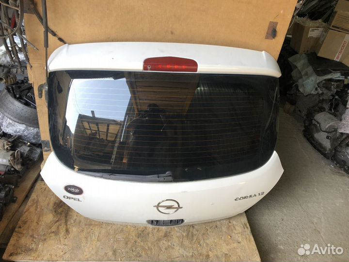 Крышка багажника opel corsa D 3D