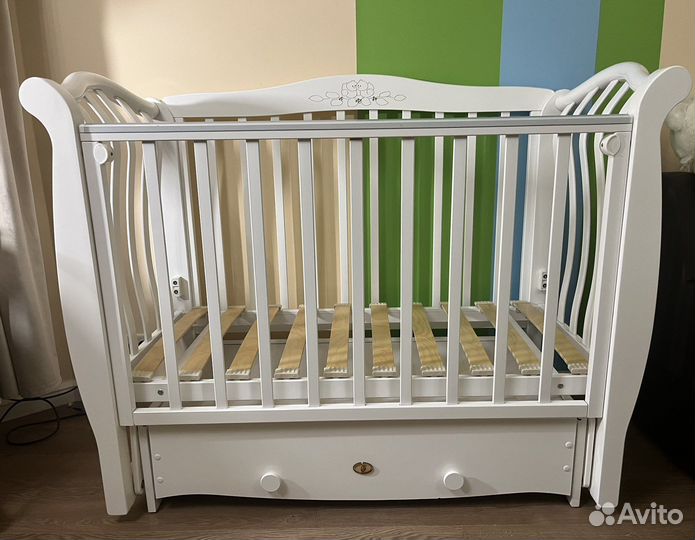 Кроватка детская, модель «Аэлита» С888