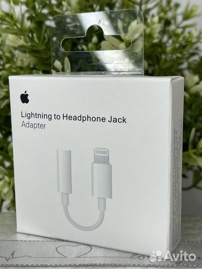 Переходник для наушников iPhone оригинал